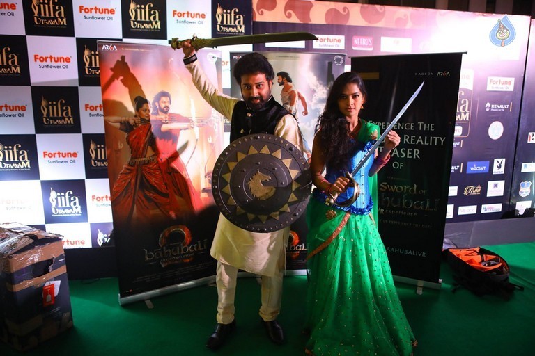 Celebrities at Baahubali VR Zone at IIFA - 17 / 39 photos