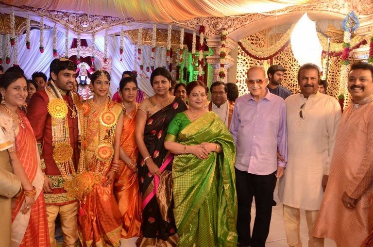 Celebrities at Sri Divya and Sai Nikhilesh Wedding 2 - 19 / 84 photos