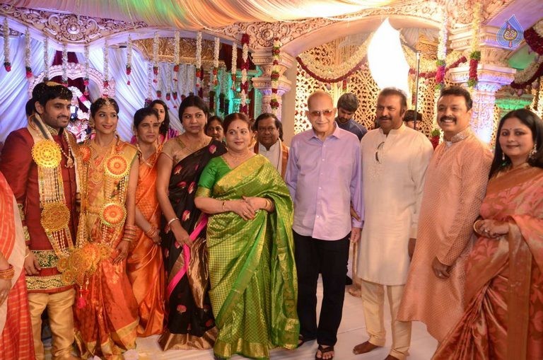 Celebrities at Sri Divya and Sai Nikhilesh Wedding 2 - 56 / 84 photos