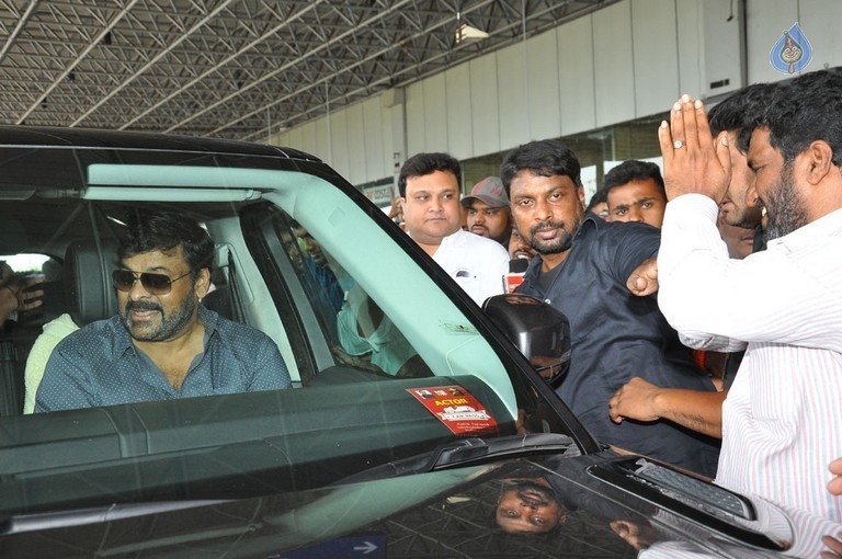 Celebrities at Vizag Airport - 1 / 42 photos