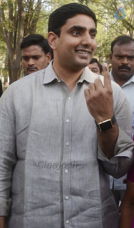 Celebrities Cast Their Votes in GHMC Elections - 17 / 32 photos