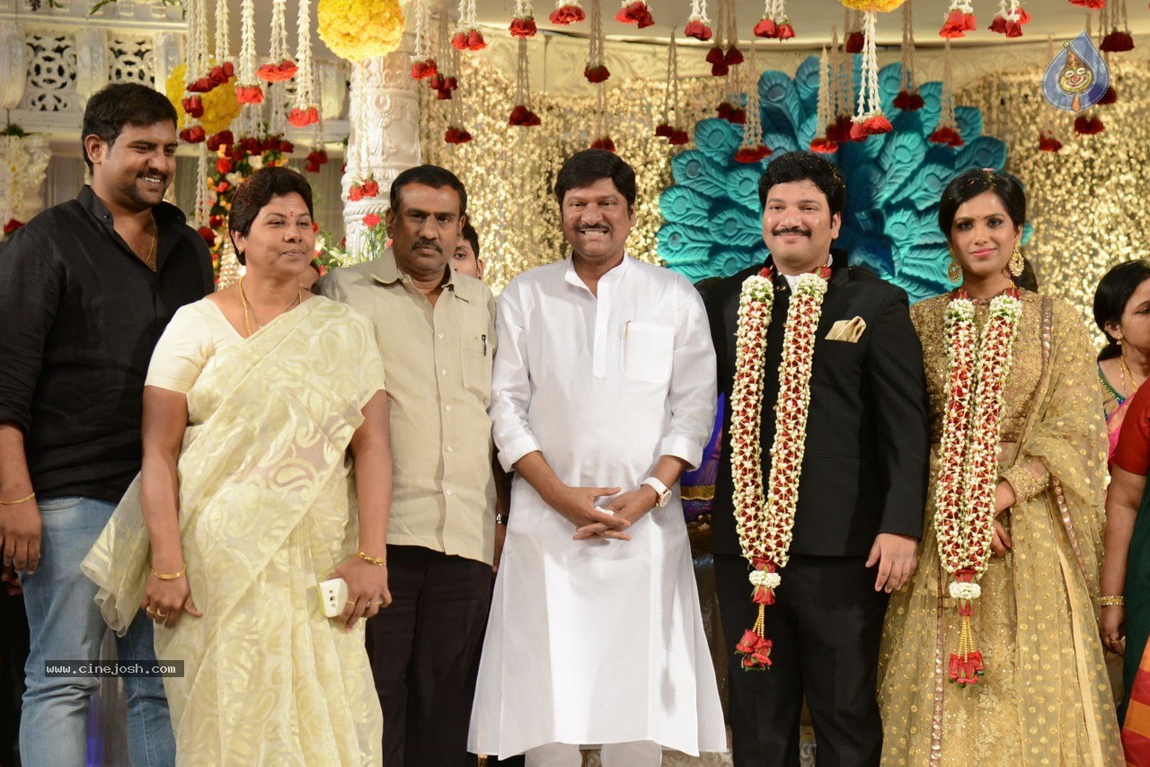 Celebs at Rajendra Prasad Son Wedding Reception 03 - 2 / 60 photos