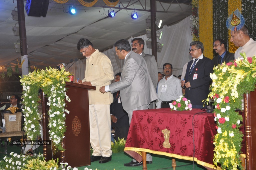 Chandrababu Naidu Sworn in as Andhra Pradesh CM - 19 / 150 photos
