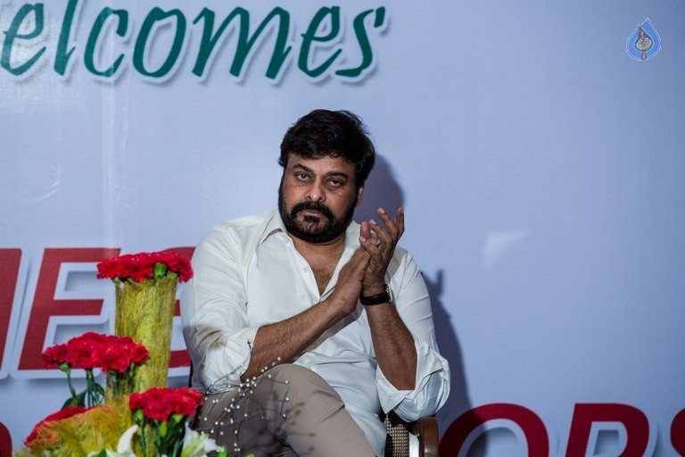 Chiranjeevi and Ram Charan Thanked The Blood Donors - 13 / 21 photos