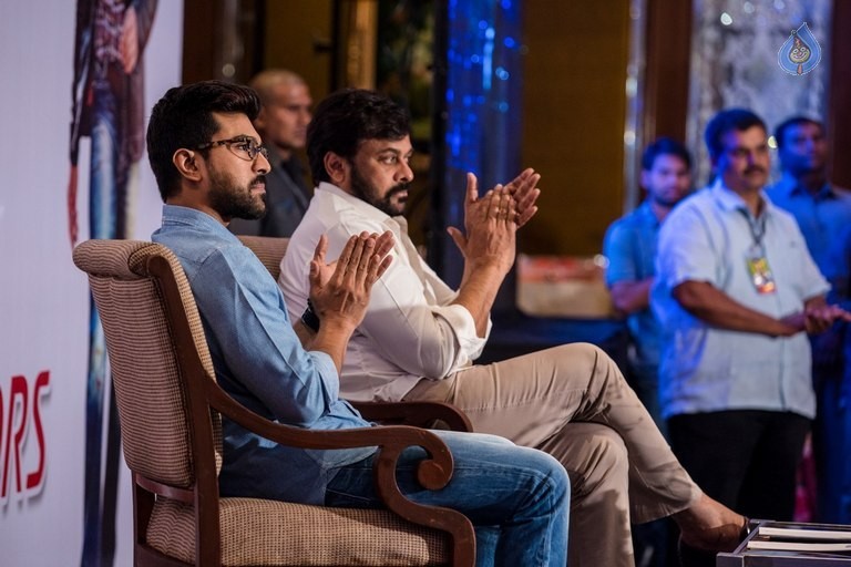 Chiranjeevi and Ram Charan Thanked The Blood Donors - 20 / 21 photos