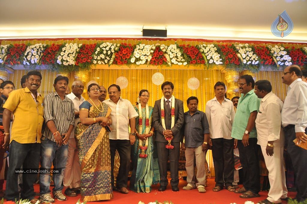 Director SP Muthuraman Family Wedding Reception - 12 / 69 photos