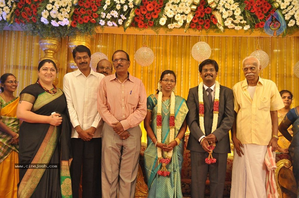 Director SP Muthuraman Family Wedding Reception - 13 / 69 photos