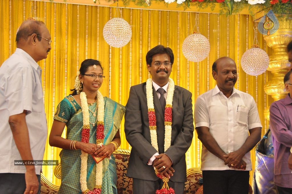 Director SP Muthuraman Family Wedding Reception - 14 / 69 photos