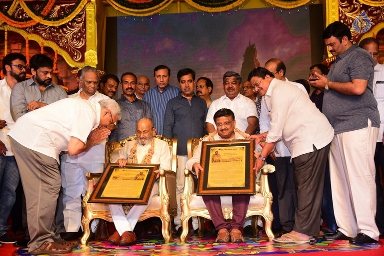 FNCC Team Felicitates K Viswanath and SP Balu - 11 / 28 photos