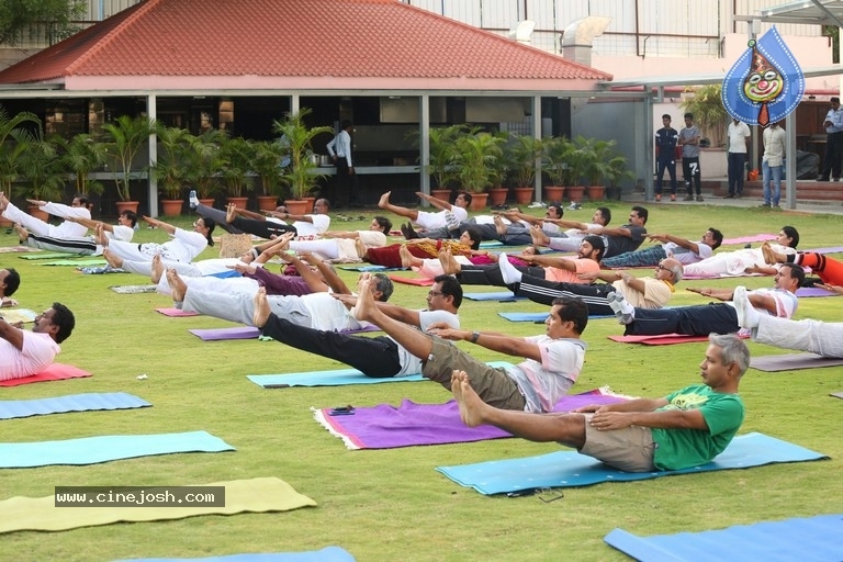 FNCC Yoga Day Celebrations - 6 / 46 photos