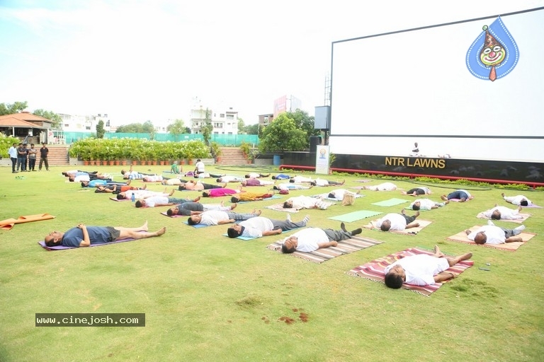 FNCC Yoga Day Celebrations - 13 / 46 photos