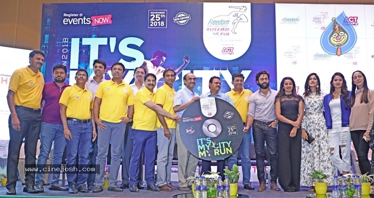 Freedom Hyderabad 10K Run 2018 Anthem Launch Photos - 17 / 28 photos