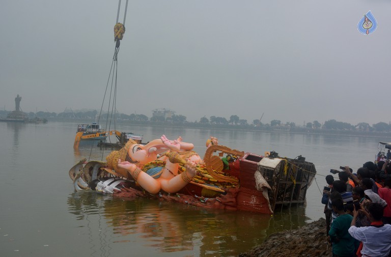 Ganesh Nimajjanam at Tank Bund - 7 / 17 photos