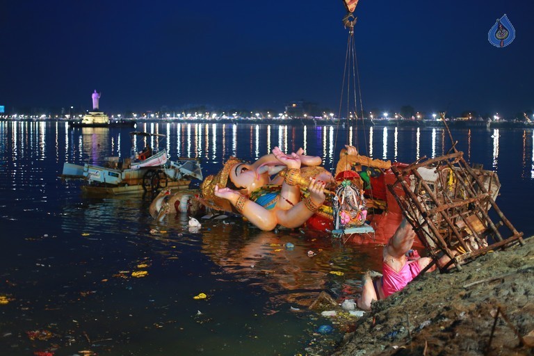 Ganesh Nimajjanam at Tank Bund - 17 / 17 photos