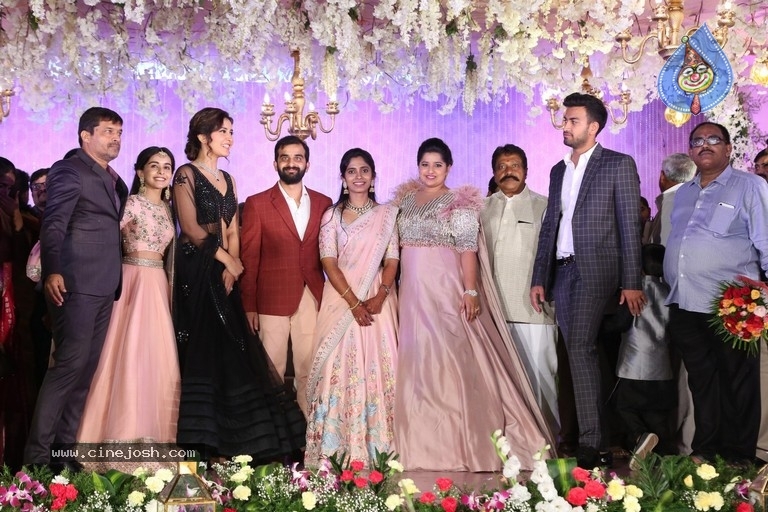 Harshith Reddy - Gowthami Wedding Reception - 16 / 40 photos