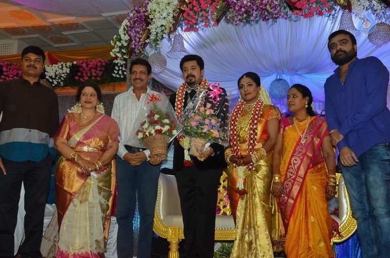 Jayachitra Son Amresh Wedding Reception - 4 / 102 photos