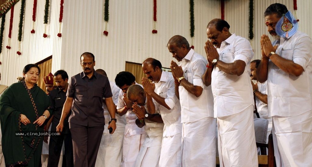 Jayalalitha's Swearing-in Ceremony - 1 / 44 photos