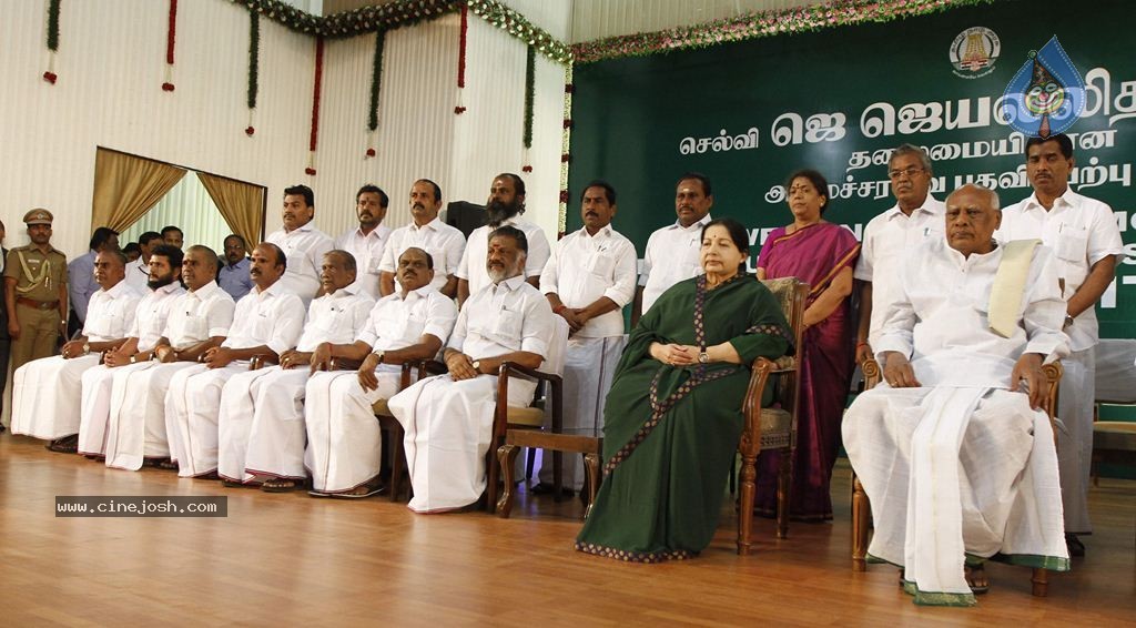 Jayalalitha's Swearing-in Ceremony - 7 / 44 photos