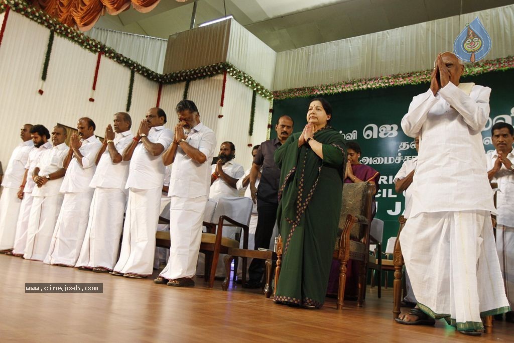 Jayalalitha's Swearing-in Ceremony - 9 / 44 photos