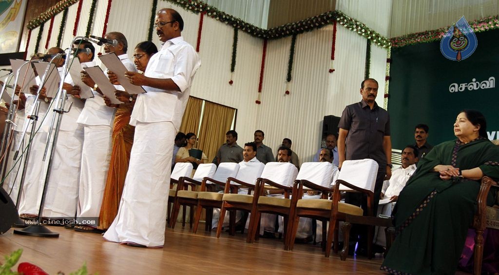 Jayalalitha's Swearing-in Ceremony - 17 / 44 photos