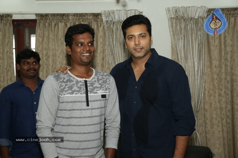 Jayam Ravi Birthday Celebration Stills - 11 / 12 photos