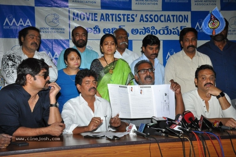 MAA Association Press Meet Against Sri Reddy Issue - 6 / 18 photos