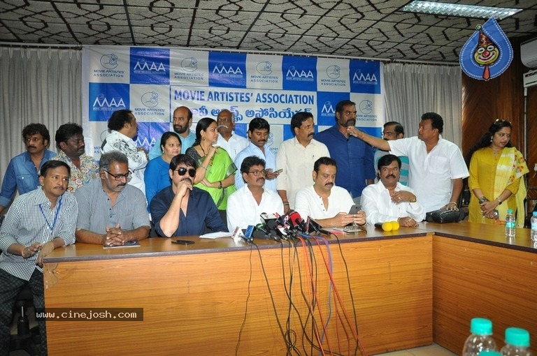 MAA Association Press Meet Against Sri Reddy Issue - 9 / 18 photos