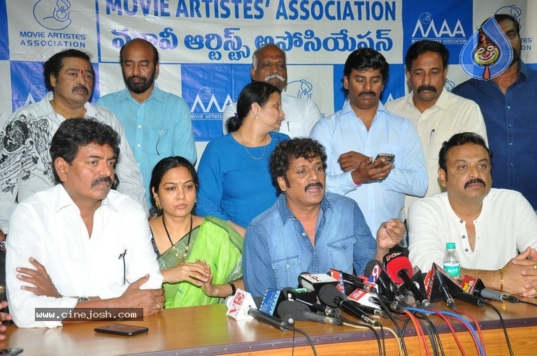 MAA Association Press Meet Against Sri Reddy Issue - 11 / 18 photos