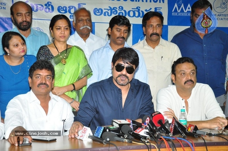 MAA Association Press Meet Against Sri Reddy Issue - 12 / 18 photos