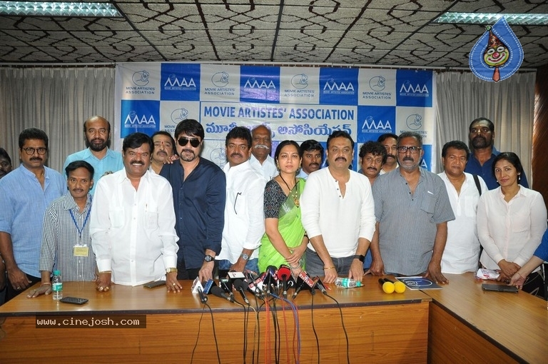 MAA Association Press Meet Against Sri Reddy Issue - 18 / 18 photos