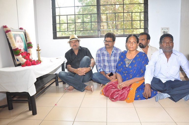 MAA Condoles Jayalalithaa Demise - 17 / 21 photos