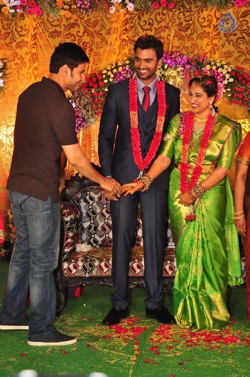 Mahesh Babu at Hero Shiva Wedding Reception - 3 / 35 photos