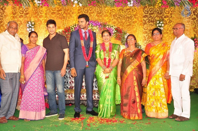 Mahesh Babu at Hero Shiva Wedding Reception - 6 / 35 photos