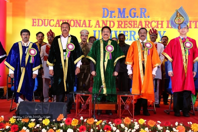Manchu Mohan Babu Doctorate Award By MGR University Photos - 3 / 8 photos