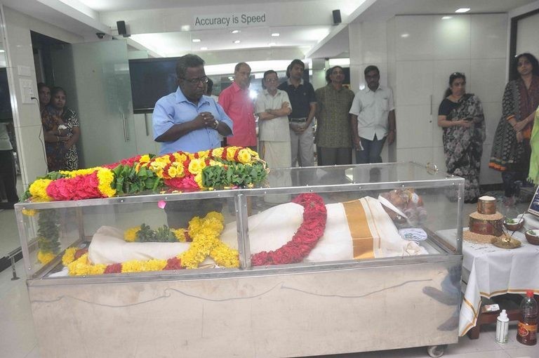 MS Viswanathan Condolences Photos 2 - 1 / 58 photos