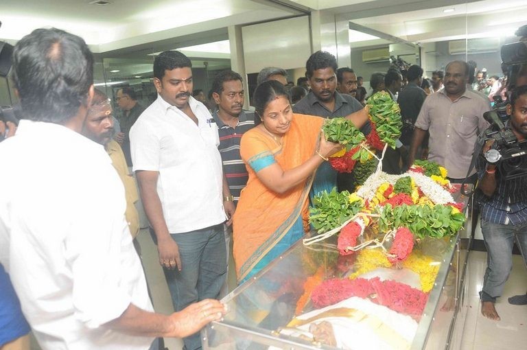 MS Viswanathan Condolences Photos 2 - 3 / 58 photos