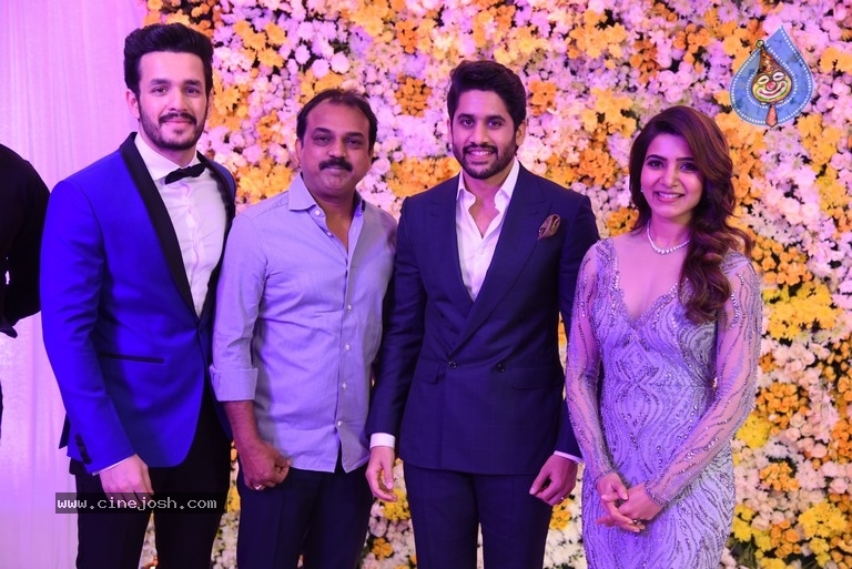 Naga Chaitanya - Samantha Reception Photos 02 - 4 / 21 photos