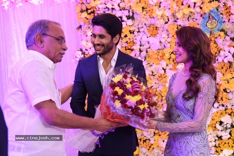 Naga Chaitanya - Samantha Reception Photos 02 - 12 / 21 photos