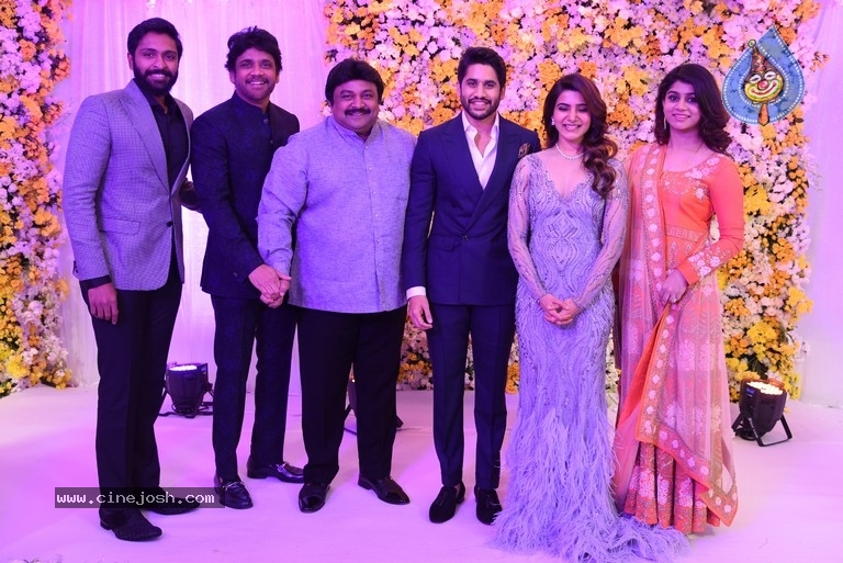 Naga Chaitanya - Samantha Reception Photos - 1 / 17 photos