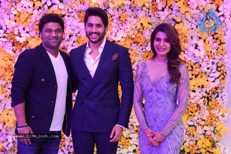 Naga Chaitanya - Samantha Reception Photos - 7 / 17 photos