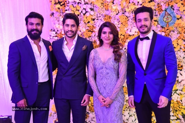 Naga Chaitanya - Samantha Reception Photos - 11 / 17 photos