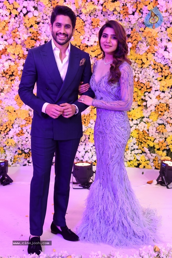 Naga Chaitanya and Samantha Wedding Reception Photos - 6 / 13 photos