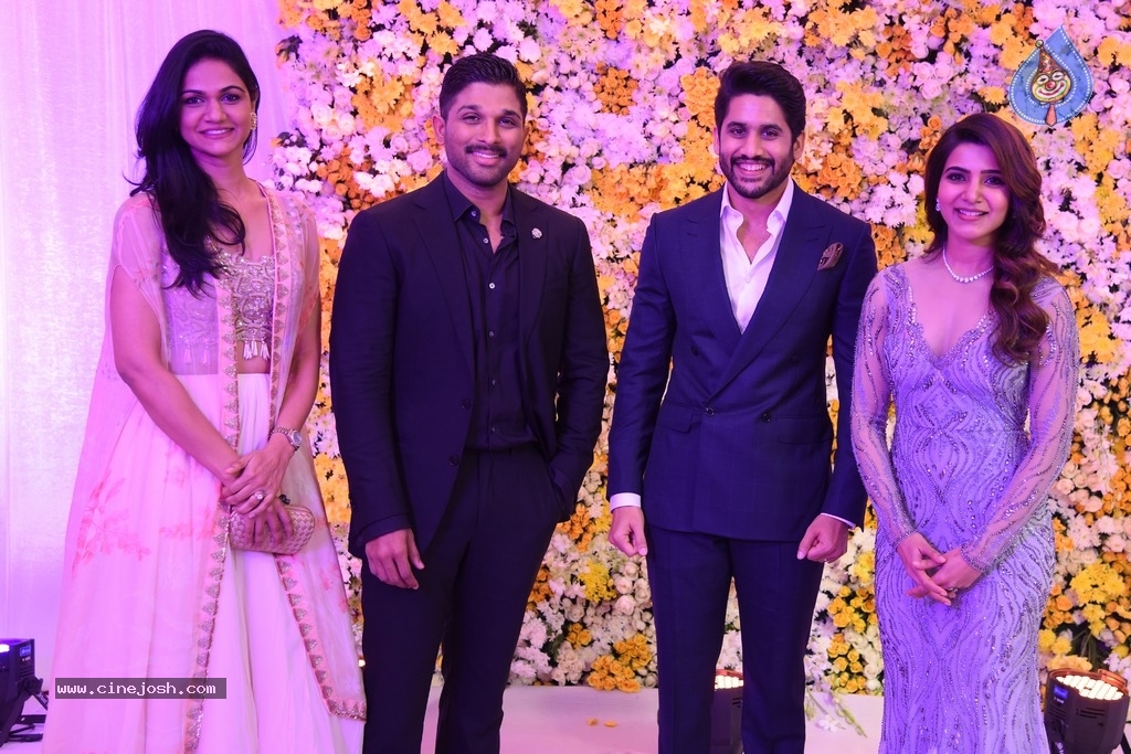 Naga Chaitanya and Samantha Wedding Reception Photos - 7 / 13 photos