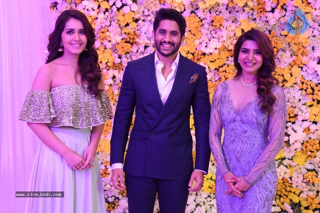 Naga Chaitanya and Samantha Wedding Reception Photos - 10 / 13 photos