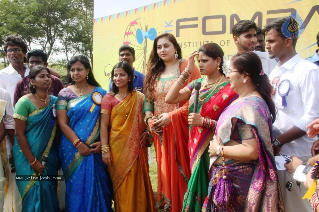 Namitha Pongal Celebration at SMK Fomra College - 4 / 61 photos