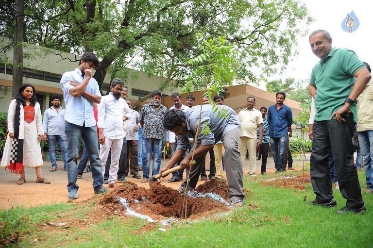 Nani and Majnu Team Participate in Haritha Haram - 5 / 10 photos