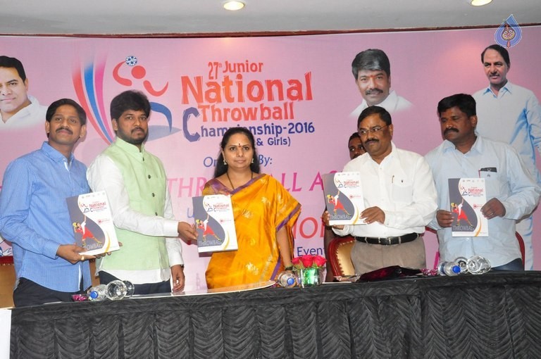 National Throwball Championship 2016 Logo Launch - 14 / 34 photos