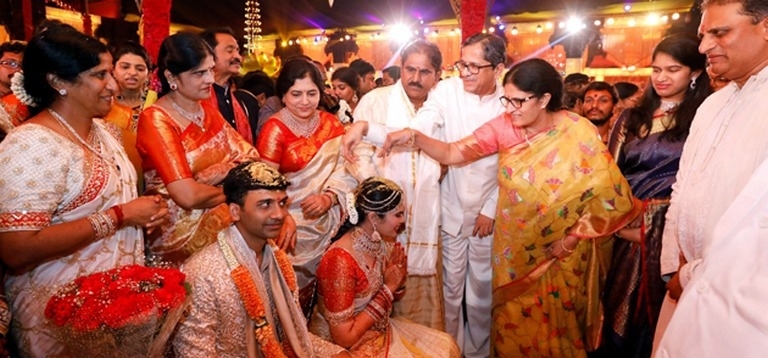 NTV Director Narendra Chowdary Daughter Rachana Wedding - 1 / 10 photos