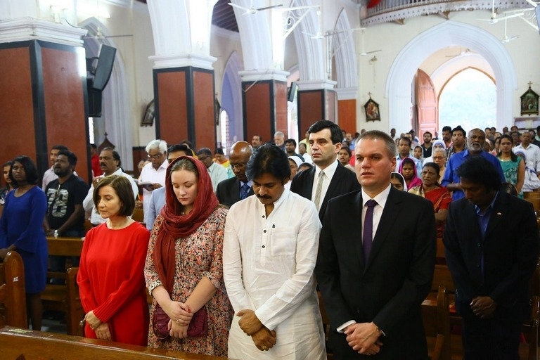 Pawan Kalyan And Adam Burakowski Visits St Marys Church - 1 / 30 photos