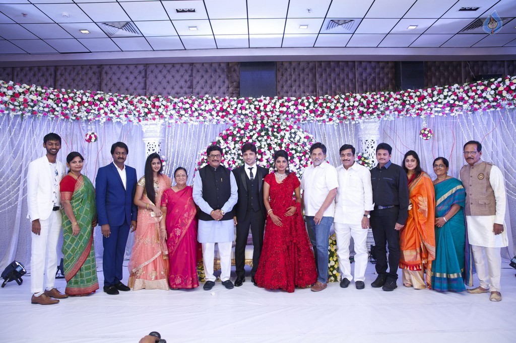 Prabhu Teju and Varsha Wedding Reception Photos - 13 / 58 photos
